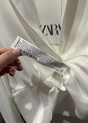 Блуза zara шовк віскозний5 фото