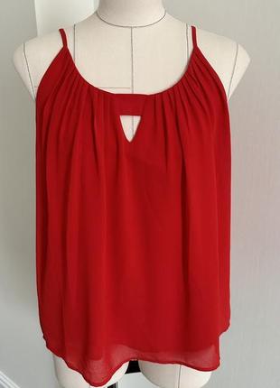 Червоний топ naked zebra