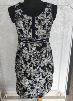 Летнее платье debenhams лен и вискоза