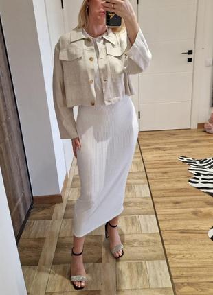 Пиджак лён4 фото