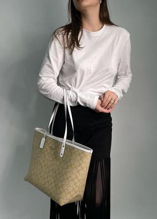 Сумка-шопер в стилі coach 😍👜