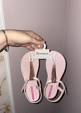 Детские сандалии босоножки вьетнамки ipanema charm sandal ii kids