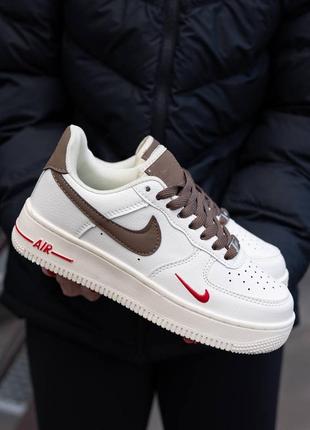 Жіночі кросівки nike air force 1 low ‘07 essenti mocco