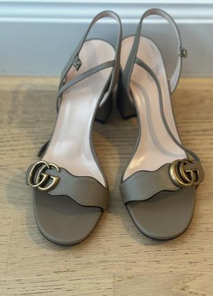 Босоножки gucci оригинал 38.5р