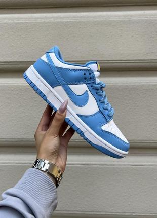 Nike dunk low 'university blue' 362 фото