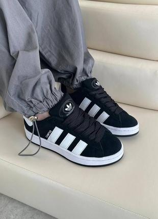 Жіночі кросівки adidas campus black