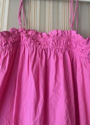 Сарафан малиновый primark