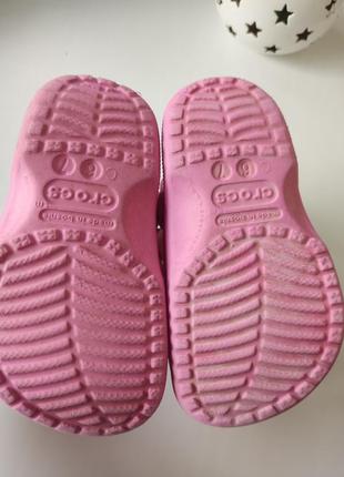 Детские кроксы crocs tm6 фото