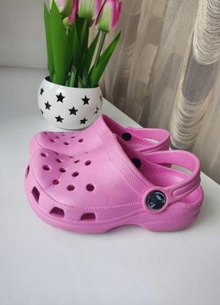 Детские кроксы crocs tm8 фото