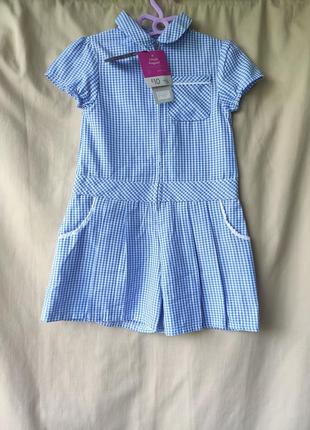 Новый летний комбинезон в клетку