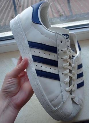 Новые кожаные кроссовки adidas superstar 82