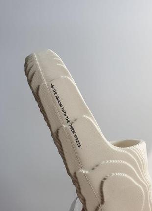 Шлепанцы тапки adidas slides adilette 22 beige6 фото
