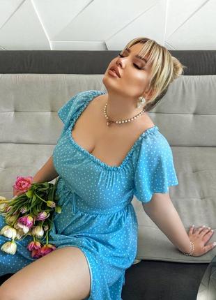 Сукня в горошок