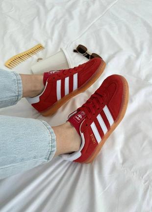 Жіночі кросівки adidas gazelle orange