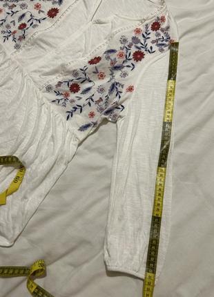 Блуза в стиле вышиванки вискоза