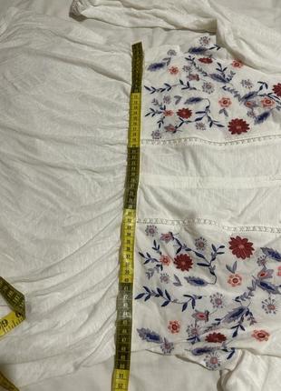 Блуза в стиле вышиванки вискоза