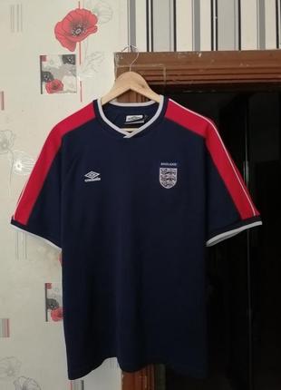 Винтажная футболка umbro england 1999 2000 2001 Умбро английская