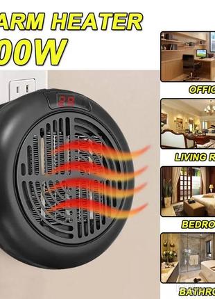Портативний нагрівач warm air heater 900w