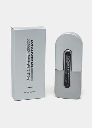 Туалетна вода для чоловіків avon full speed quantum 75 ml