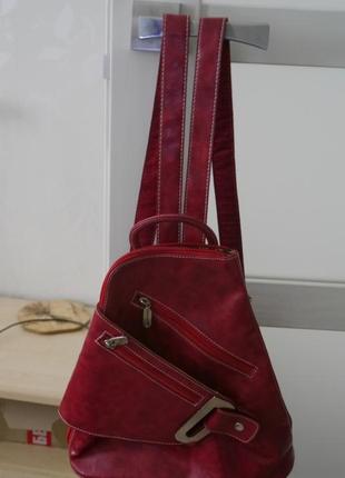 Рюкзак-сумка жіночий3 фото