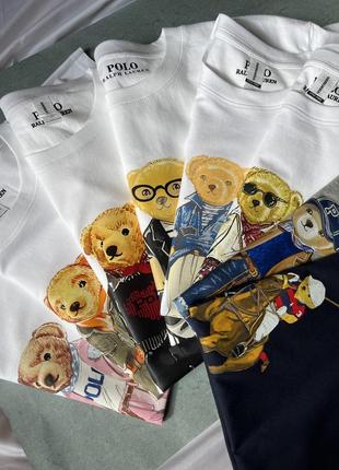Футболки тедді polo ralph lauren
