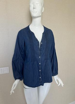 Стильная базовая рубашка хлопок bonmarche