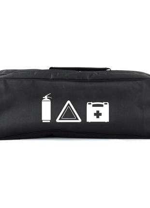 Сумка техдопомоги чорна 53х20х13 на два відділи beltex bx-bk
