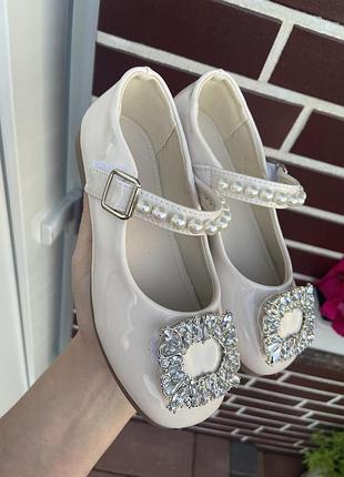 Детские туфельки трендовые стильные 32 р