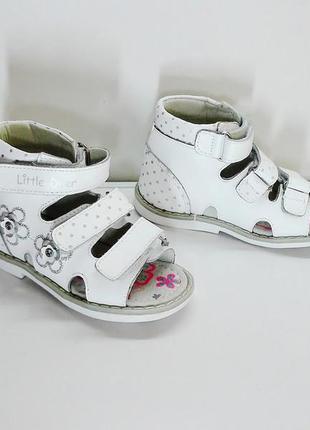 Босоніжки ортопедичні для дівчинки b&g little deer