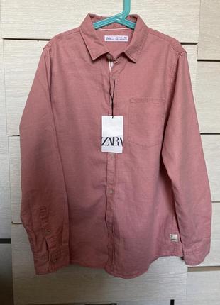 11-12 шикарная рубашка zara. 4