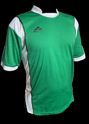 Футбольная футболка practic зелено - черная  - l (165-185см)1 фото