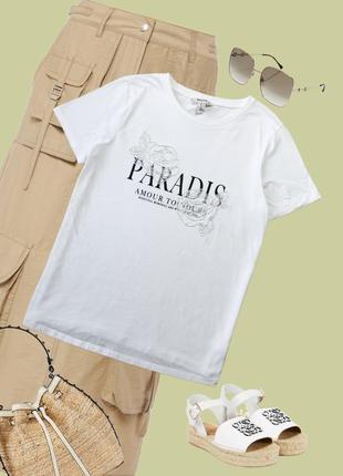 Нарядная футболка от river island
