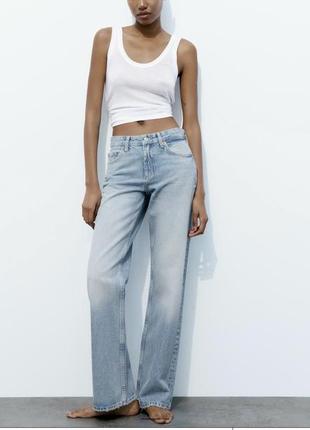 Zara джинсы 34