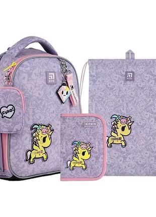 Набір kite рюкзак + пенал + сумка для взуття set_tk24-555s tokidoki