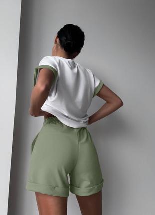Костюм женский (футболка + шорты) 🔥🔥