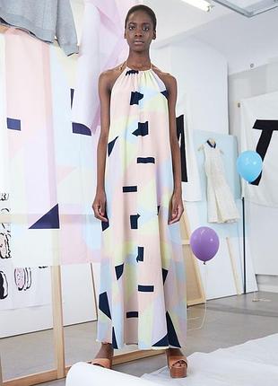 Шелковое платье & other stories x rachel antonoff ( р.м)