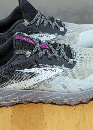 Brooks cascadia 17 - трекінгові бігові кросівки3 фото