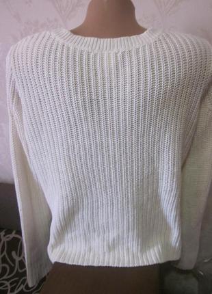 Симпатичный свитерок h&m  xs-s, 60 котон4 фото