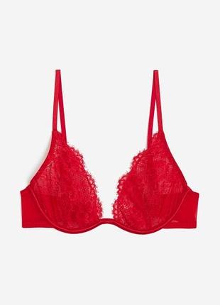 Мереживний новий бюстгальтер h&m. розмір 36d або 80d.
