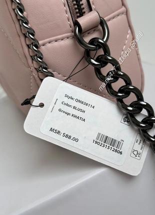 Сумка guess оригинал / пудровая розовая кросс боди сумочка летняя