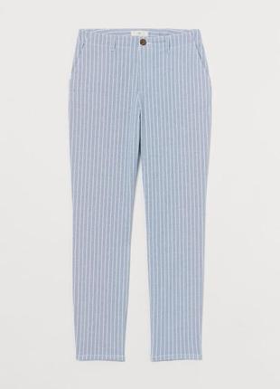 Летние брюки брюки полоска от h&m