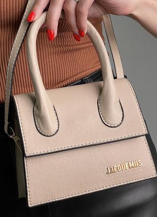 🔥 jacquemus le chiquito mini beige1 фото