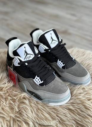 Nike air jordan 4 retro stelth кроссовки мужские