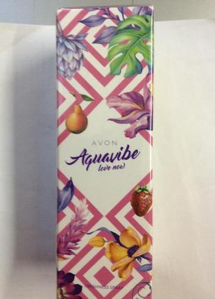 Жіноча туалетна вода aguavibe love now avon1 фото