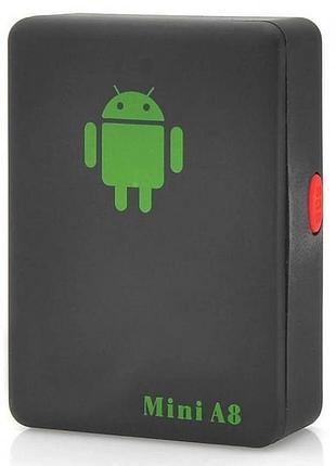 Мини gps трекер через sim карту а8 со встроенным микрофоном