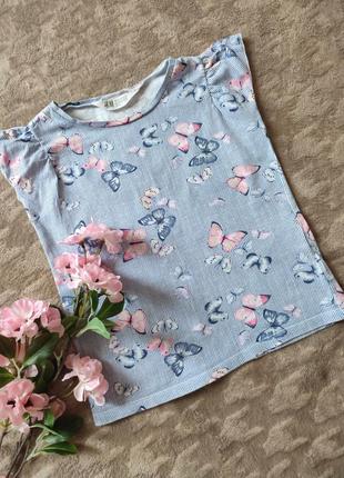 Футболка топ на девочку. креп топик летний. маечка летняя