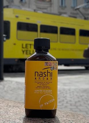 Зволожуючий кондиціонер від сонця nashi argan conditioner sun
