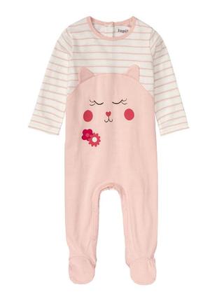 Чоловічок сліп для дівчинки lupilu