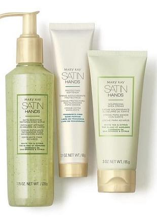 Mary kay satin hands «білий чай та цитрус»