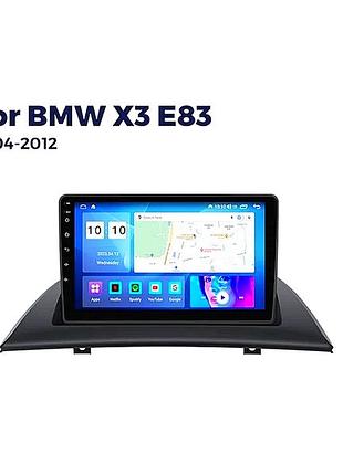 Магнітола android bmw x3, e83, 2/32, 4 ядра + рамка!